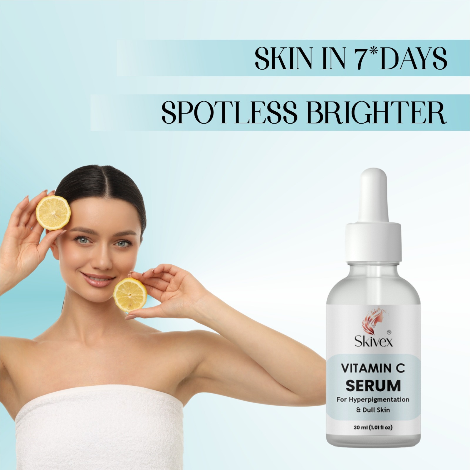 Skivex Alpha Arbutin 2% Face Serum for Dark Spots, Pigmentation & Brightening – 30ml